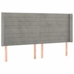 vidaXL Sommier à lattes de lit matelas et LED Gris clair 200x200 cm