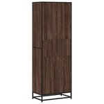 vidaXL Bibliothèque chêne marron 60x35x170 5 cm bois d'ingénierie