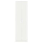 vidaXL Armoire avec étagère Blanc 55 x 25 x 189 cm Bois d'ingénierie