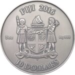 Pièce de monnaie en Argent 10 Dollars g 93.3 (3 oz) Millésime 2016 Mandala Art CELTIC