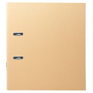 Classeur À Levier Prem'touch Officebyme Dos 80mm - Beige - X 10 - Exacompta