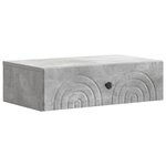 vidaXL Table d'appoint murale 59 x 34 5 x 17 cm Bois d'ingénierie