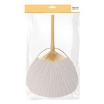 Eventail bambou 37 5x24 cm