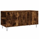 vidaXL Table basse chêne fumé 102x44 5x50 cm bois d'ingénierie