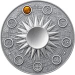 MARS Solar System 2 Once Argent Monnaie 10 Cedis Ghana 2024