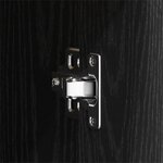 Étagère murale vidaXL Chêne noir 140x41x75 cm Bois d'ingénierie