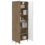 vidaXL Ensemble de Meubles 2 Pièces Chêne artisanal Bois d'ingénierie