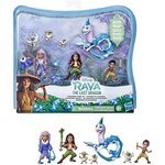 Disney Raya et le dernier Dragon - Pack de 7 mini figurines Histoire de Kumandra