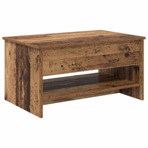 vidaXL Table basse Bois Ancien 80 x 50 5 x 41 5 cm Bois d'ingénierie