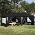 vidaXL Tente de fête pop-up 575 x 288 x 245 cm Anthracite