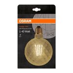 Ampoule Pinecone LED OSRAM Clair filament OR - Edition 1906 - E27 - 5W = 40 - Blanc Chaud