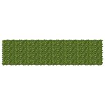 vidaXL Écran de balcon avec feuilles Vert et jaune 400 x 100 cm
