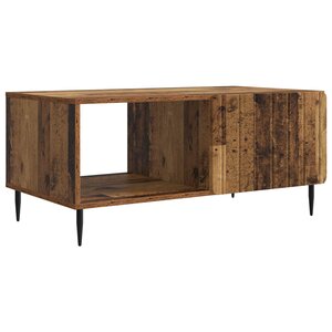 vidaXL Table basse Bois ancien 90 x 50 x 40 cm Bois d'ingénierie