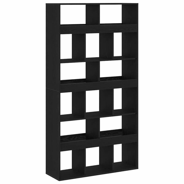 vidaXL Bibliothèque 2 Pièces Chêne noir 100 x 33 x 187 5 cm