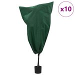vidaXL Couvercles de Fleece de Protection Anti-Gel pour Plantes 10 Pièces