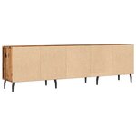 vidaXL Meuble TV vieux bois 150x30x44 5 cm bois d'ingénierie