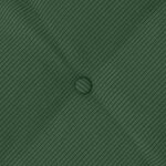 vidaXL Coussin de Dos Vert Jungle 200 x 50 cm Tissu en velours côtelé