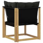 vidaXL Canapé d'angle extérieur