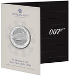 Les films James Bond dans les 90's  - 5 Pounds 2024 BU