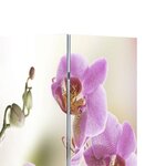 vidaXL Cloison de séparation pliable 217x170 cm Fleur