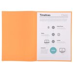 Paquet 250 sous-Chemises 22 x 31 cm Super 60 Assorties 5 couleurs x 5 EXACOMPTA