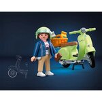 PLAYMOBIL 71621 - 1969 Vespa 150 Sprint Veloce vert clair