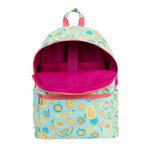 Sac à dos urbain classique 2 fermetures éclair (22 l) Frutikis