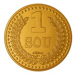 Mini-médaille sou fétiche de picsou