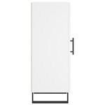 vidaXL Buffet blanc 34 5x34x90 cm bois d'ingénierie