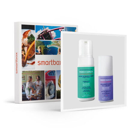 Coffret de 2 produits naturels homme pour le corps - smartbox - coffret cadeau sport & aventure