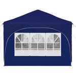 vidaXL Tente de fête pop-up 575 x 288 x 245 cm Bleu Tissu Oxford