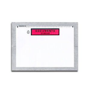 Lot de 500 pochettes documents ci-inclus fast-list a5