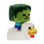 Mattel JMY77 - Minecraft Peluche Jockey Poulet Zombie