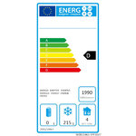 Table réfrigérée négative à roulettes 270 l - 2 portes - atosa -  - acier inoxydable2pleine x700xmm