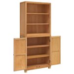 vidaXL Ensemble de meubles de rangement Marron Bois d'ingénierie