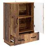 vidaXL Buffet Bois ancien 66 x 34 5 x 92 cm Bois d'ingénierie