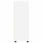 vidaXL Cabinet de salle de bain avec tiroir Blanc 72 5 x 36 5 x 100 cm