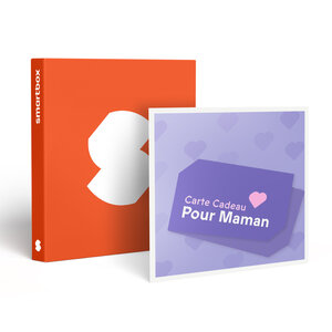 SMARTBOX - Coffret Cadeau Carte cadeau pour maman - 75 € -  Multi-thèmes