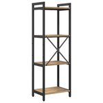 vidaXL Étagère Chêne artisanal 40 x 30 x 85 cm Bois d'ingénierie