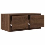 vidaXL Meuble TV 2 Pièces chêne marron 60x31x25 5 cm bois d'ingénierie