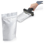 Sachet plastique zip aluminium opaque à soudures étanches 9 8x15 5 cm (lot de 250)