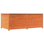 vidaXL Lit de jour cire marron 100x200 cm bois de pin massif