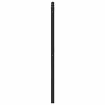 vidaXL Tête de lit chêne fumé 137 cm bois d'ingénierie et acier
