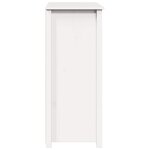 vidaXL Buffet Blanc 83x41 5x100 cm Bois massif de pin