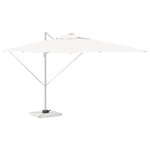 vidaXL Pied de parasol Argent 23 x 14 x 6 cm