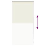 Store enrouleur occultant crème 40 x 100 cm
