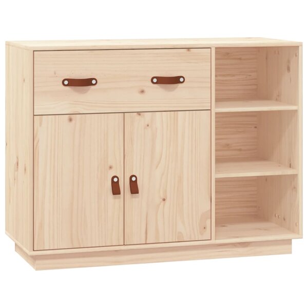 vidaXL Buffet 98 5x40x75 cm Bois massif de pin