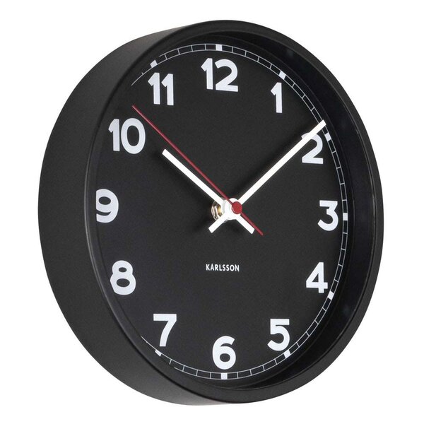 Horloge ronde en métal new classic 20 cm