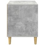 vidaXL Maison pour chat Béton 42 5 x 40 x 53 cm Bois d'ingénierie