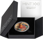 Monnaie YEAR OF THE GOAT Lunar Zodiac 1/2 Oz Argent 500 Francs Cameroon 2027 (PRÉCOMMANDE)